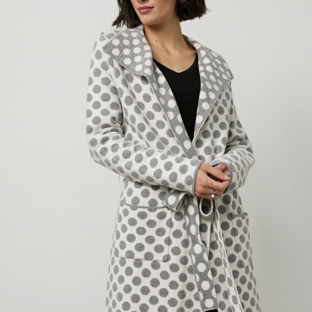 Joseph Ribkoff Polka Dot Sweater